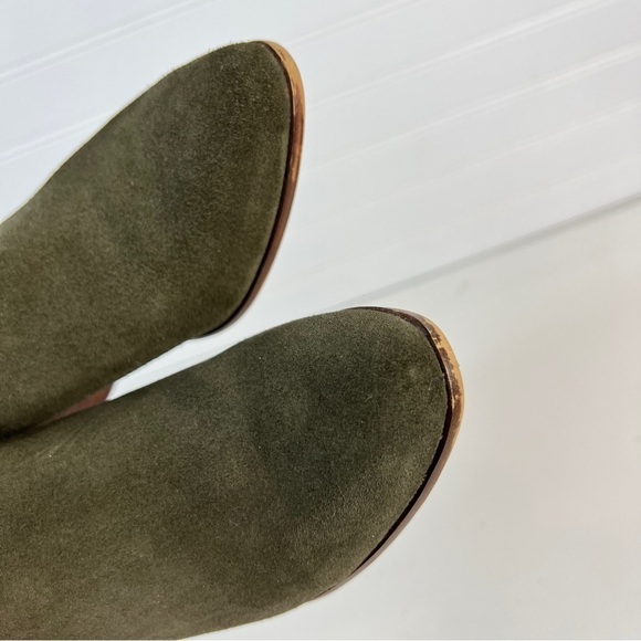 Aldo Velirien Suede Chelsea Block Heel Boot - US 6 - Picture 6 of 7